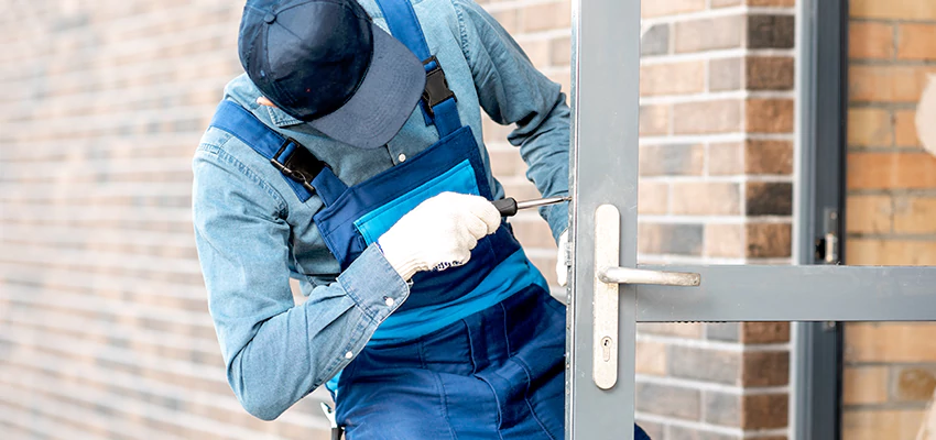 Pivot Storefront Door Locks Installation in Country Club, California