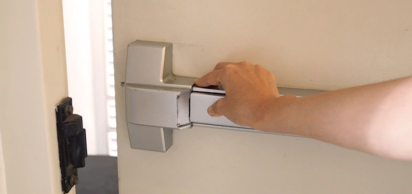 Roller Gate Panic Bar Installation in Country Club, California